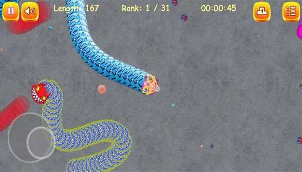 Worm Snake Zone: Offline 2 تصوير الشاشة