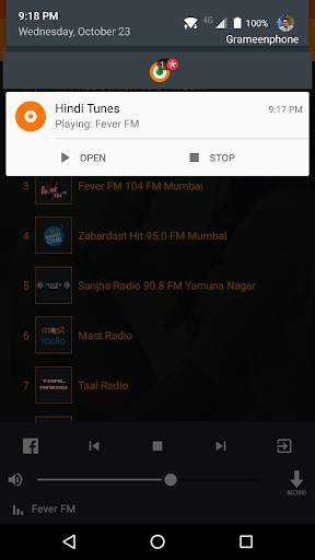 Live Hindi FM Radio - Indian Radio - Hindi Tunes screenshot 5