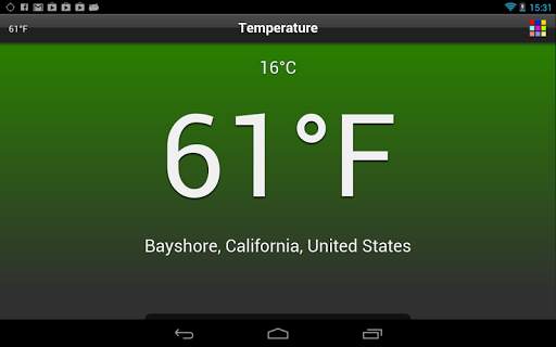 Temperature screenshot 6