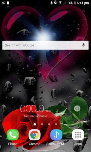 Flashing Heart Live Wallpaper screenshot 1