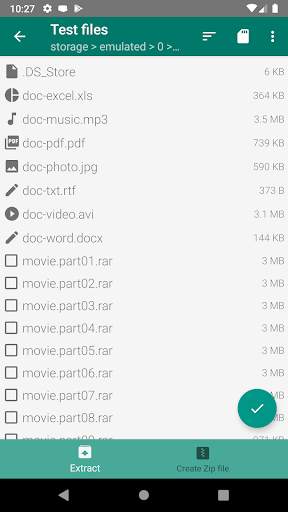 Easy Unrar Unzip & zip (noads) screenshot 7