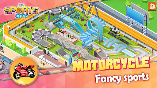 Sim Sports City - Tycoon Game स्क्रीनशॉट 1
