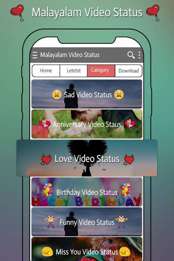 Malayalam Video Status screenshot 1