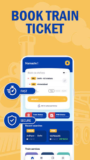 Train Ticket Booking - Get Train Status, PNR screenshot 3