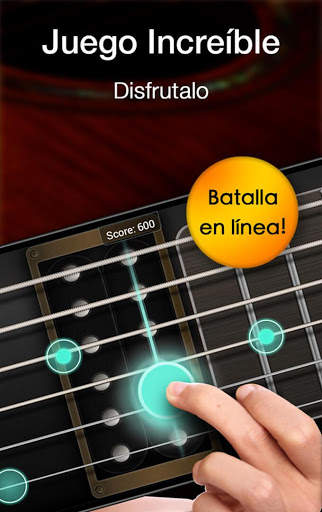Simulador de guitarra con ritmo libre y juegos screenshot 10