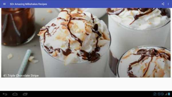 50  Amazing Milkshakes Recipes screenshot 2