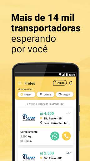 TruckPad: Cargas e Fretes screenshot 1