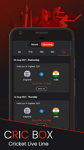 CricBox - Fast Cricket Live Line screenshot 3