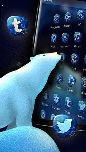 Polar Bear Launcher Theme screenshot 3