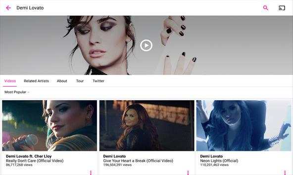 Vevo - Watch HD TV Music Video screenshot 7