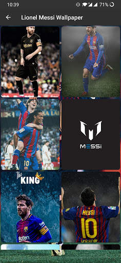 Messi Wallpaper HD screenshot 4