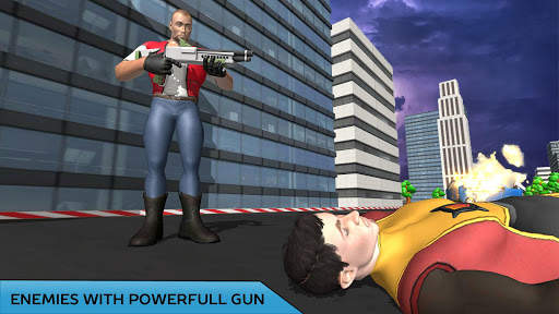 Flying Future Hero Game: Superhero Future Fighter screenshot 6