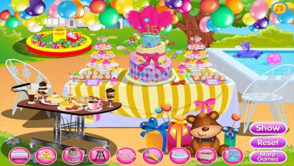 birthday table decoration games screenshot 5