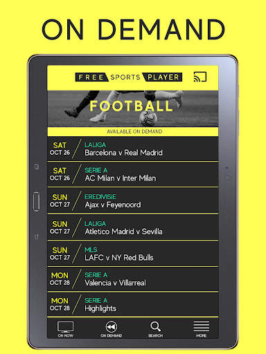 FreeSports Player 7 تصوير الشاشة