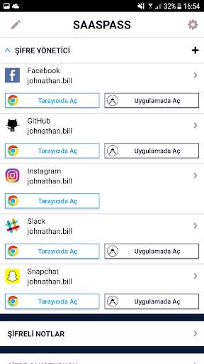 SAASPASS Şifre Yöneticisi & Au screenshot 4