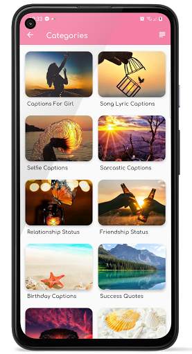 Captions, Status & Quotes screenshot 2