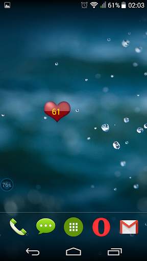 Heart Battery Widget screenshot 2