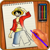 Learn to Draw One Piece Characters icon