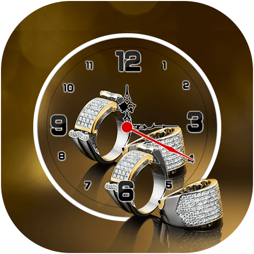ikon Ring Clock Live Wallpaper - Analog clock