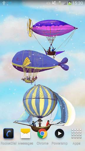 Flying World Live Wallpaper screenshot 4