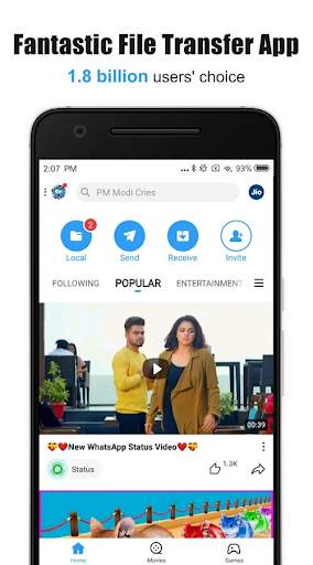 Shareit File Transfer & Share App Guide Shareit скриншот 1