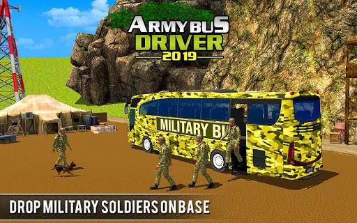 Army Soldier Bus Driving Games screenshot 5