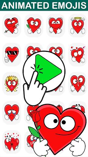Animated Emojis Stickers For WhatsApp screenshot 5