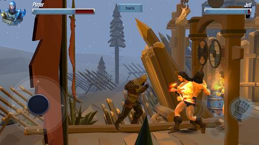 viking warrior fighting street screenshot 3
