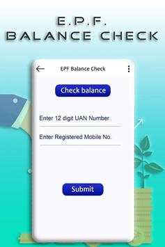 EPF Balance Check - PF Balance & Passbook 2019 screenshot 3