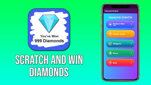 Scratch and Win Diamonds For Free FFire screenshot 1