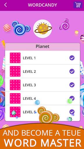 Word Candy - Relaxing Word Game screenshot 3
