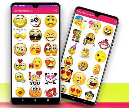 GIF Love Emojis screenshot 8