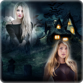 Halloween Dual Photo Frames icon