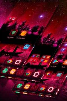 Hot Pink Night Launcher screenshot 5