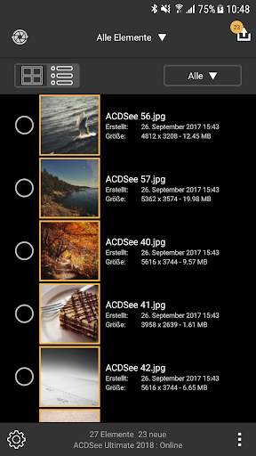 ACDSee Mobile Sync screenshot 2