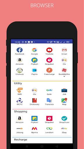iUC BROWSER screenshot 2