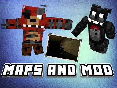 Maps   Mod Fnaf for Minecraft screenshot 1