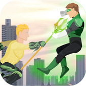 Aquahero vs Green Ring Hero icon