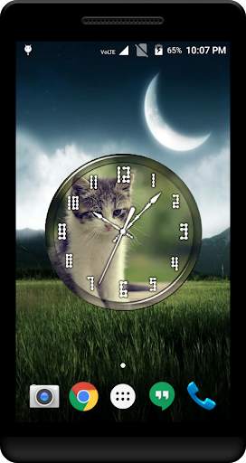 Cat Clock Live Wallpaper screenshot 3
