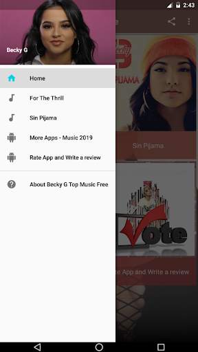 Becky G Top Music Free screenshot 3