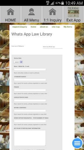WHATS APP LAW LIBRARY screenshot 1
