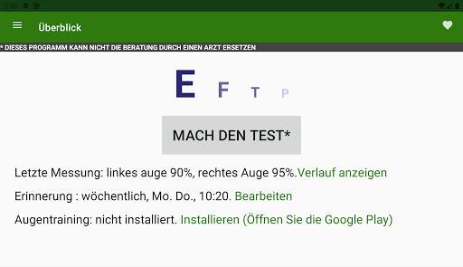 Sehtest screenshot 15