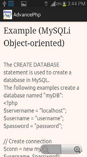 Advance Php/AJAX W3school screenshot 5