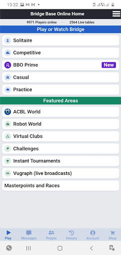Bridge Base Online screenshot 3