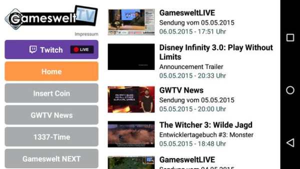 Gameswelt TV screenshot 1