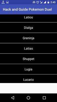 Hack and Guide Pokemon Duel screenshot 3
