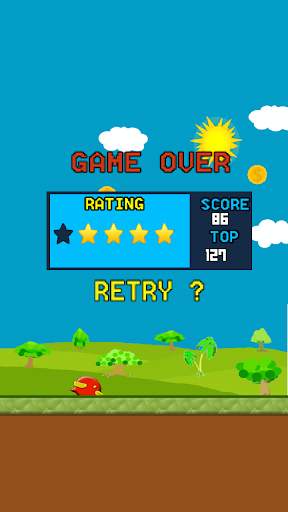 Flappy - Touch Bird скриншот 5