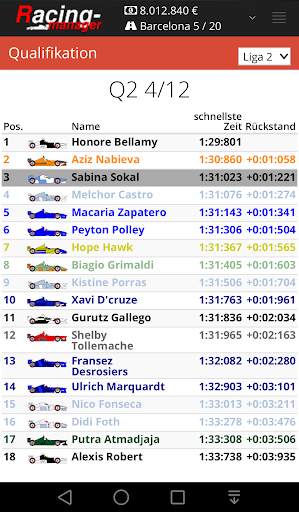 Racing Manager screenshot 4