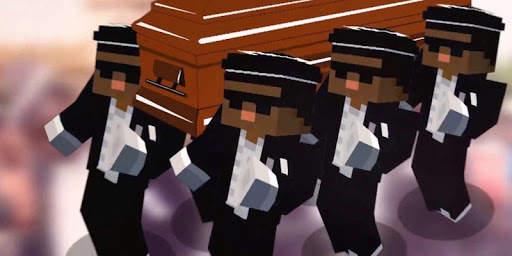 Mod for Minecraft Coffin Dance screenshot 1