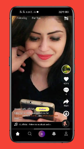 Snack video lite screenshot 2
